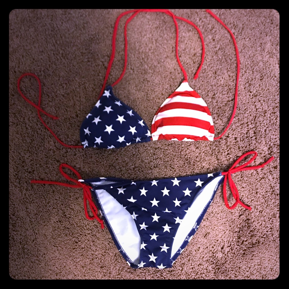 American Flag Bikini